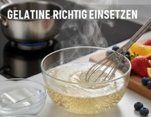 Mehr über den Artikel erfahren Gelatine auflösen und verarbeiten