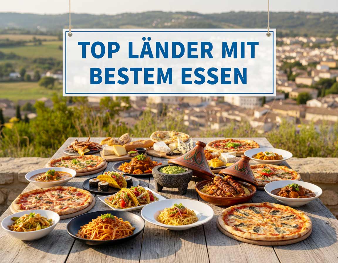 Du betrachtest gerade Top 10 Länder mit dem wohl besten Essen