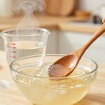 Gelatine auflösen und verarbeiten