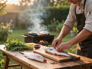Mehr über den Artikel erfahren Ganze Fische ausnehmen und dann grillen